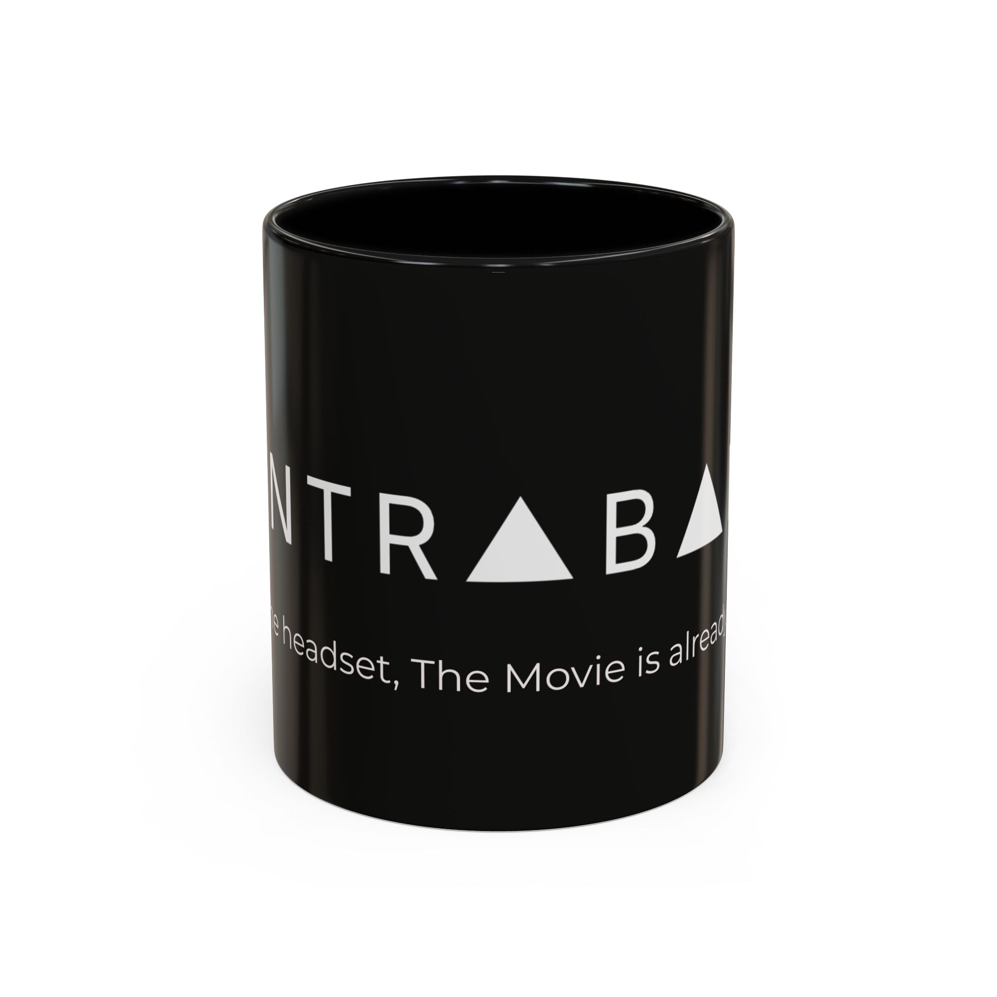Accent Coffee Mug — Contraband Band Logo Black Ceramic Mug (11/15oz)