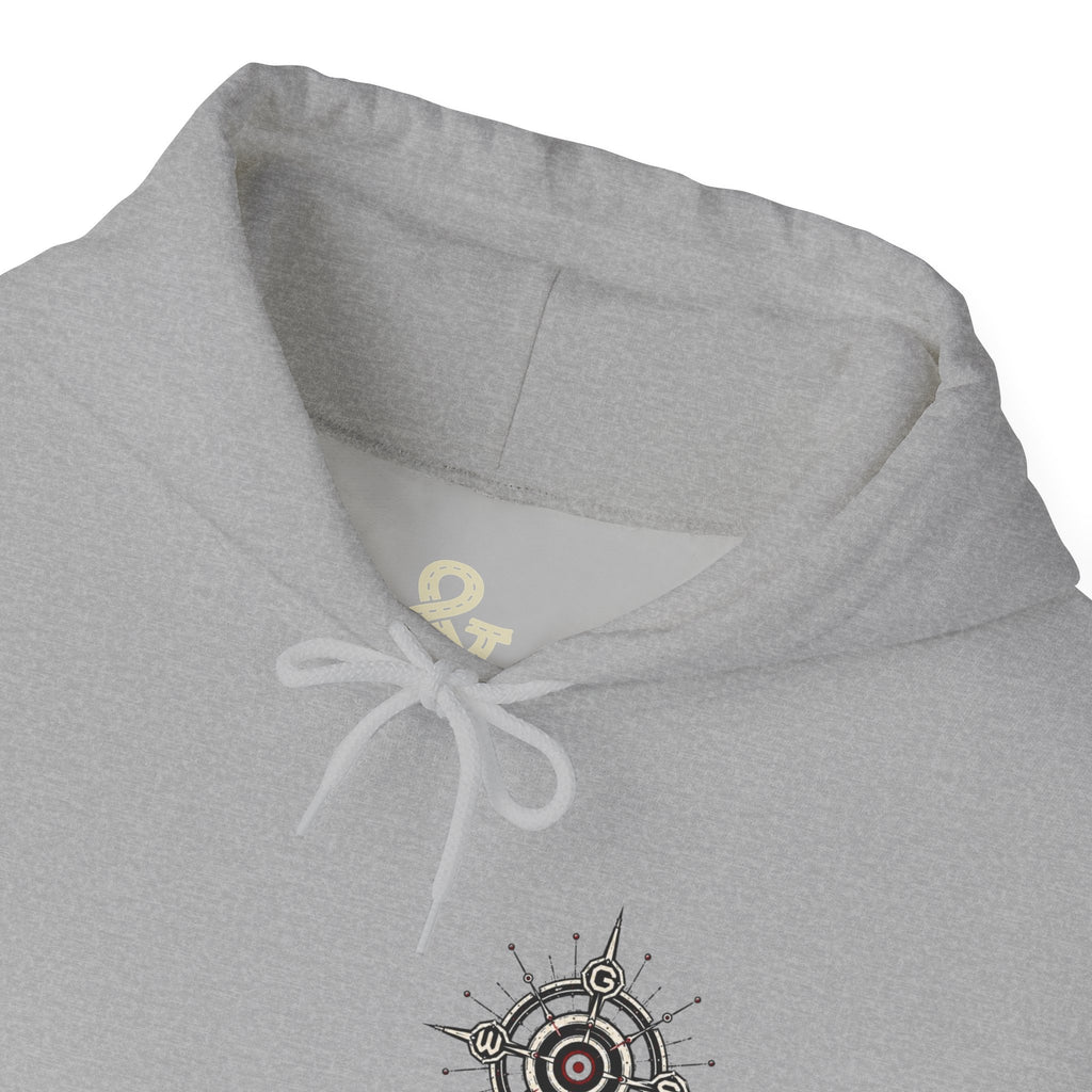 Mystic Seal Sigil Hoodie — GWOS Compass Dreamcatcher Graphic Hoodie