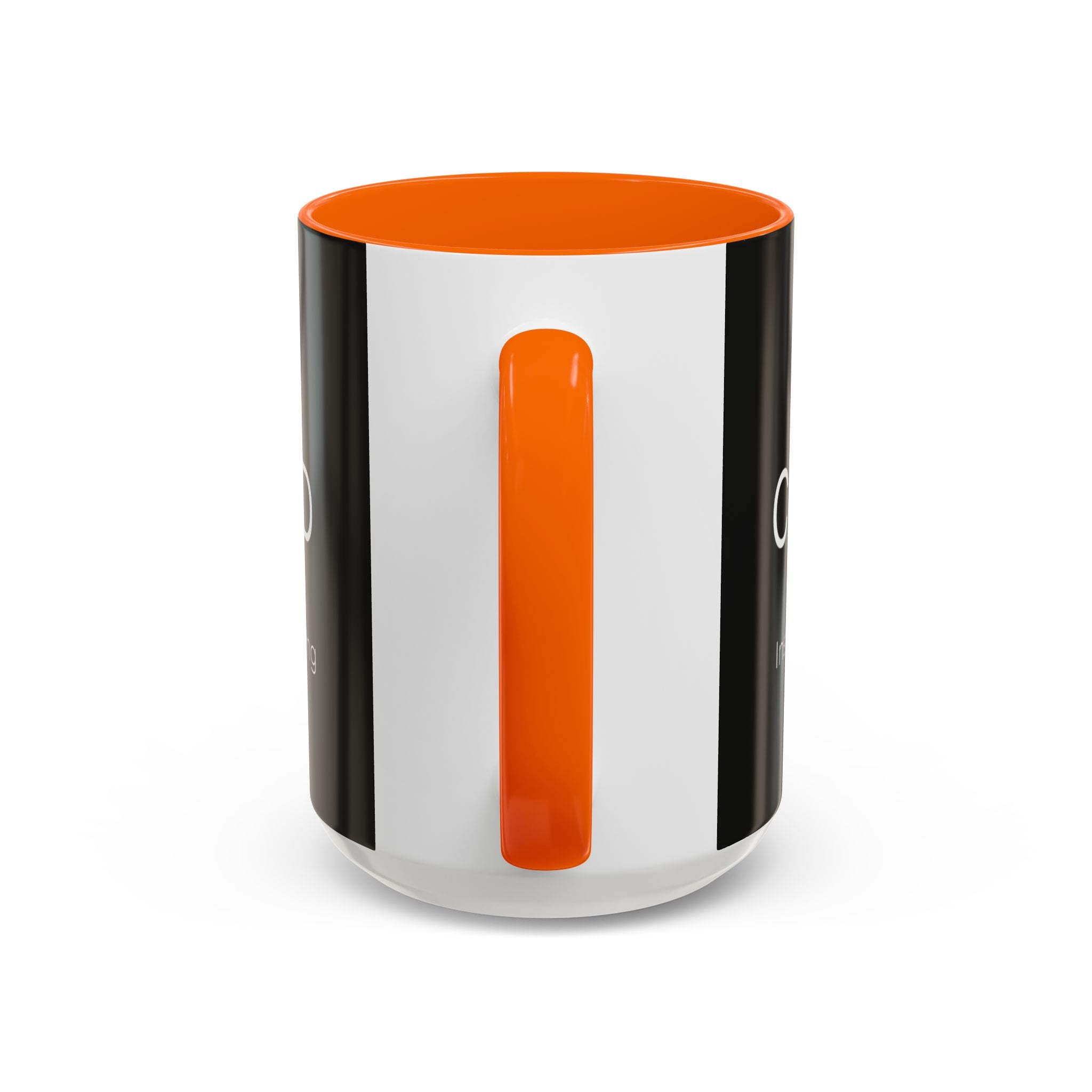 Accent Coffee Mug — Contraband Band Logo Black Ceramic Mug (11/15oz)