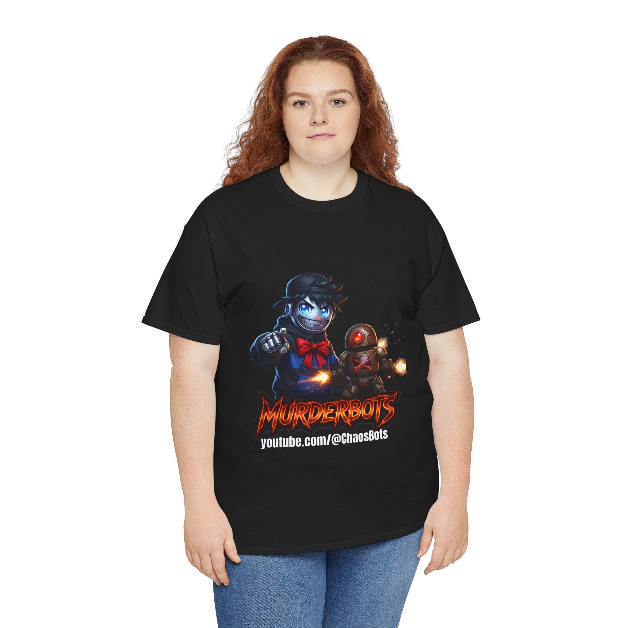 Murderbots Graphic Tee — YouTube ChaosBots Gaming Shirt