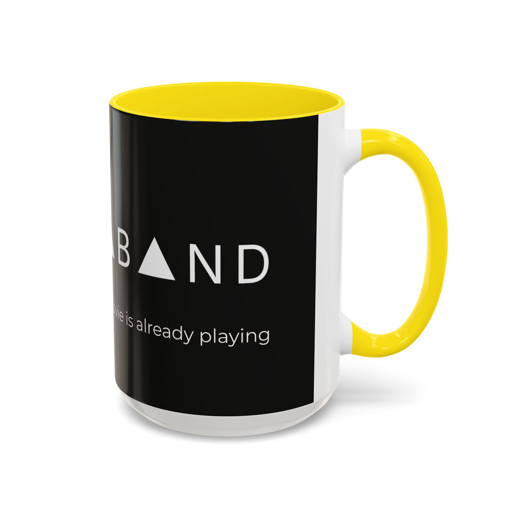 Accent Coffee Mug — Contraband Band Logo Black Ceramic Mug (11/15oz)