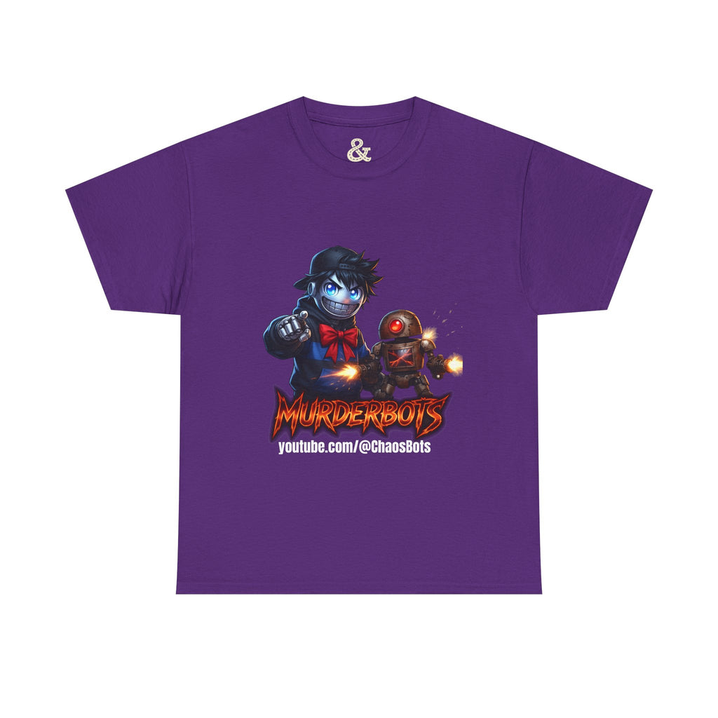Murderbots Graphic Tee — YouTube ChaosBots Gaming Shirt