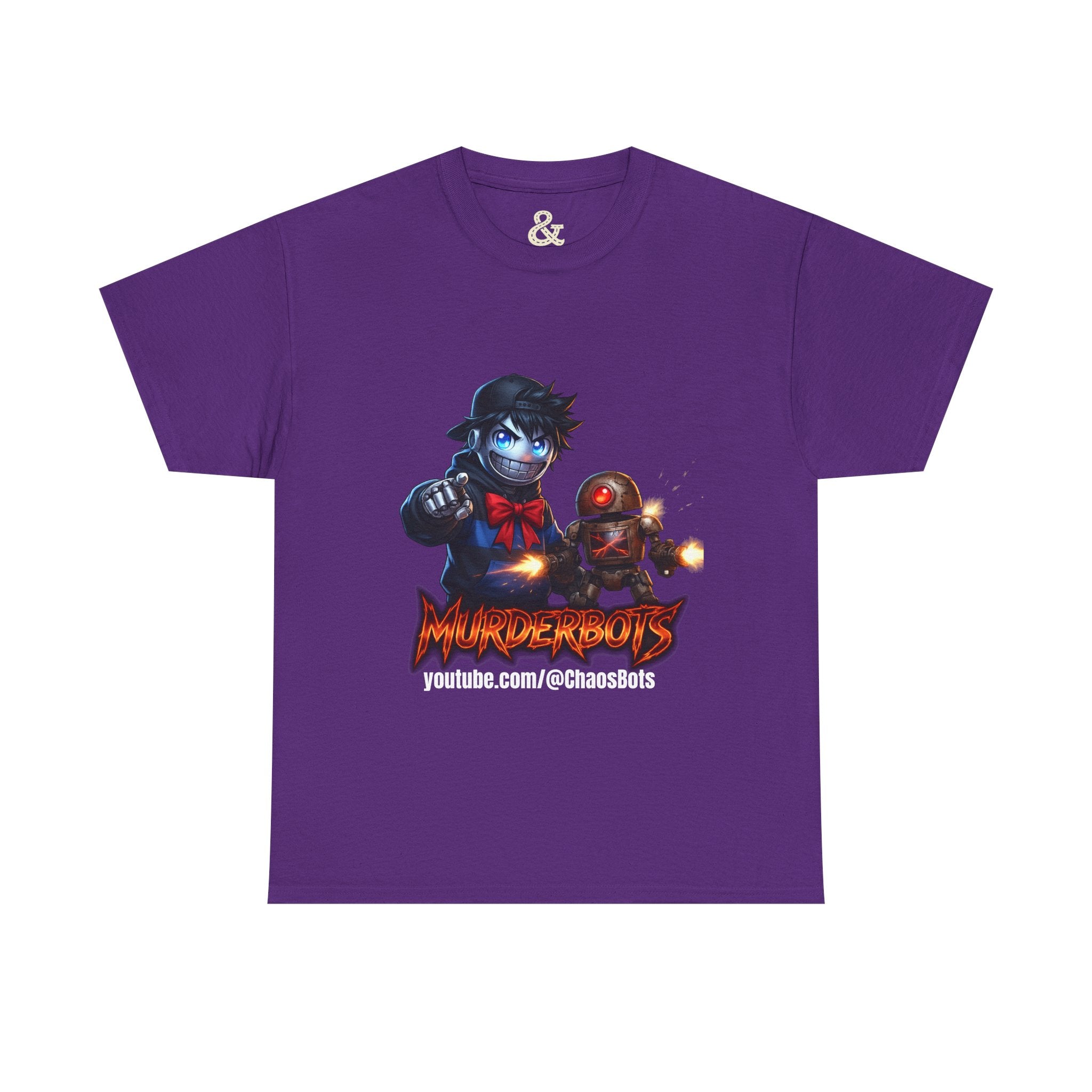 Murderbots Graphic Tee — YouTube ChaosBots Gaming Shirt
