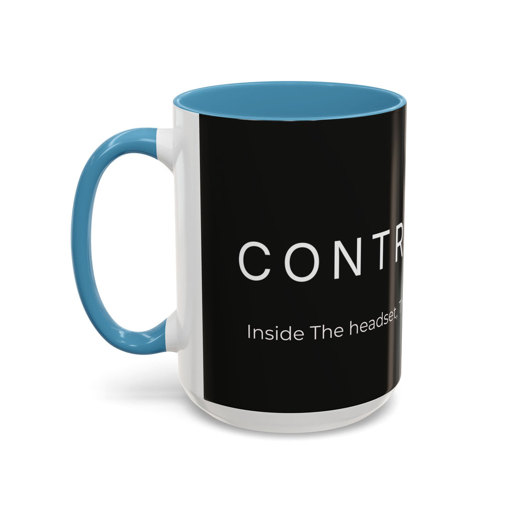 Accent Coffee Mug — Contraband Band Logo Black Ceramic Mug (11/15oz)