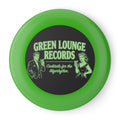 Green Lounge Records Wham‑O Frisbee – Retro Cocktail Lounge Logo Disc