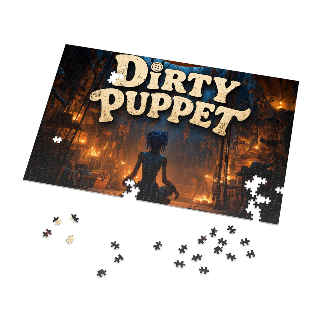 Dirty Puppet Jigsaw Puzzle with Tin — Snake Eyes from Behind