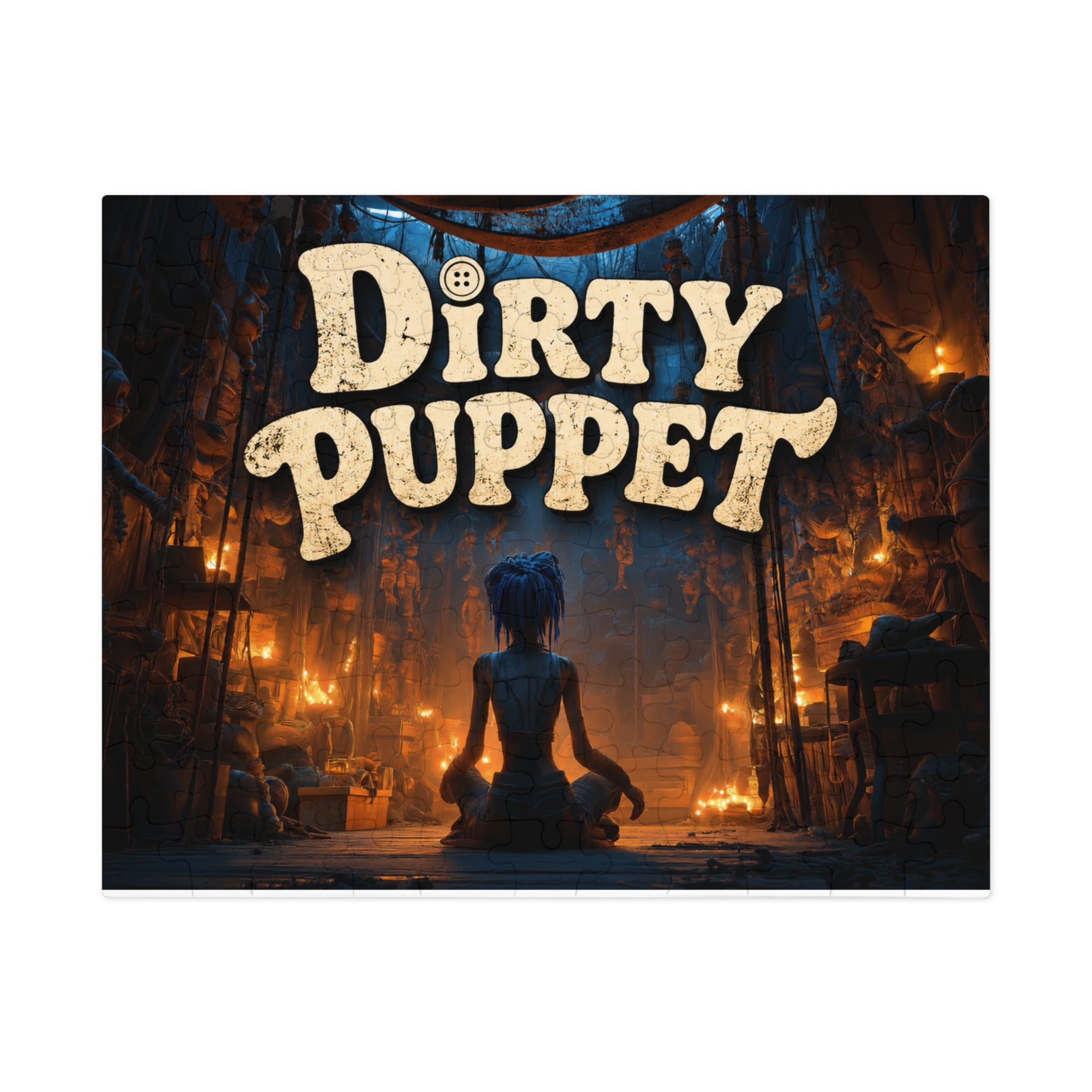 Dirty Puppet Jigsaw Puzzle with Tin — Snake Eyes from Behind