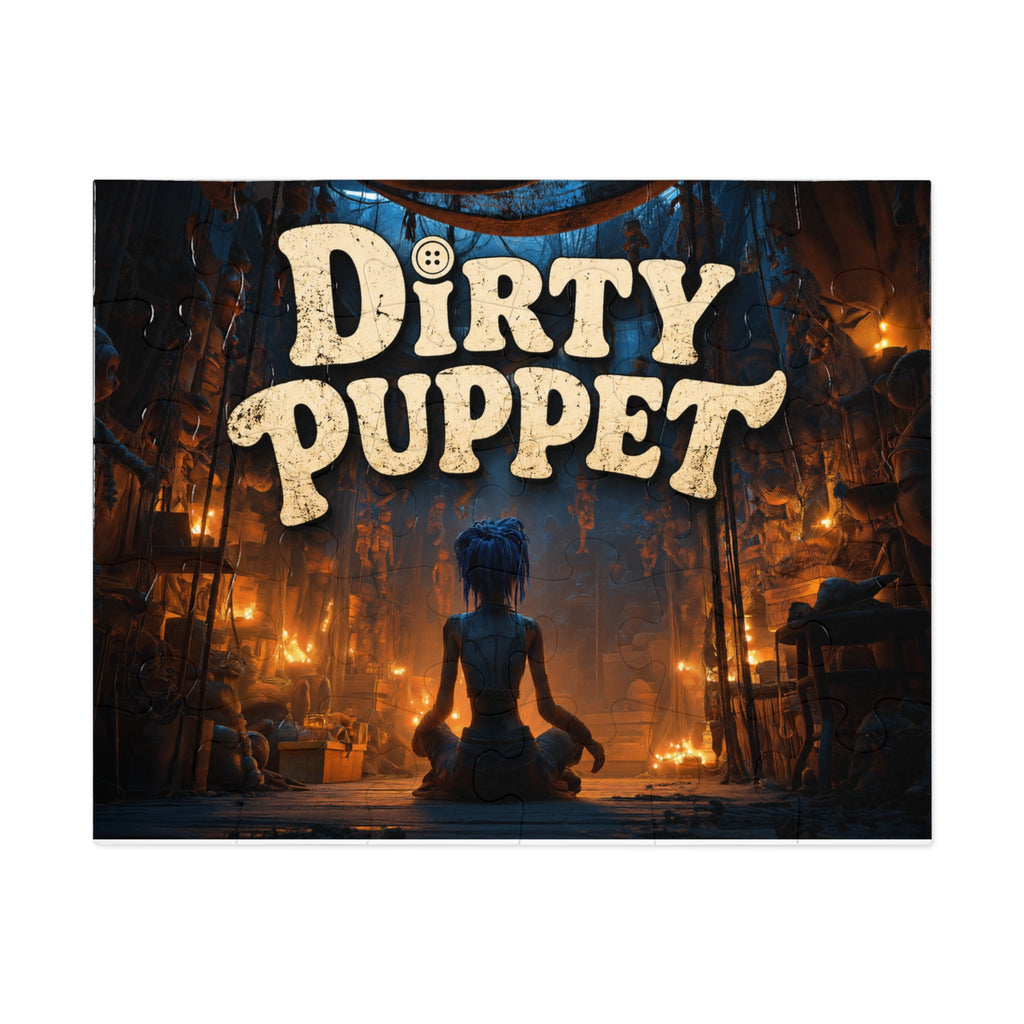 Dirty Puppet Jigsaw Puzzle with Tin — Snake Eyes from Behind