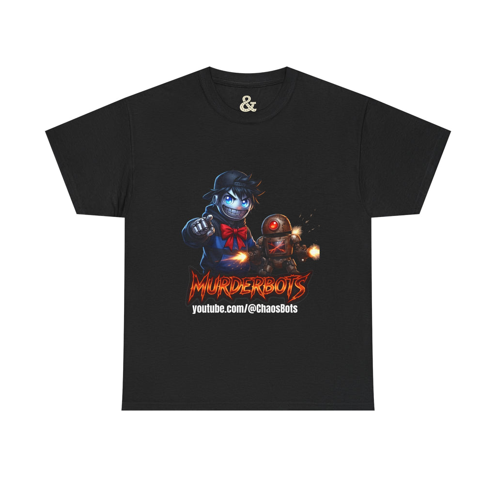 Murderbots Graphic Tee — YouTube ChaosBots Gaming Shirt