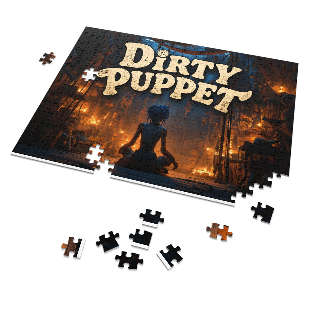 Dirty Puppet Jigsaw Puzzle with Tin — Snake Eyes from Behind