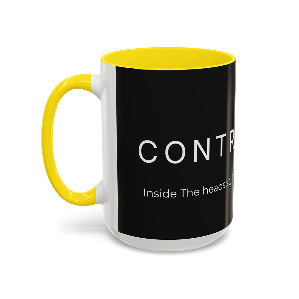 Accent Coffee Mug — Contraband Band Logo Black Ceramic Mug (11/15oz)