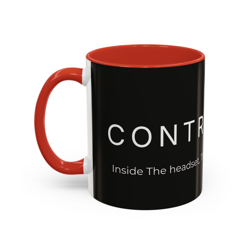 Accent Coffee Mug — Contraband Band Logo Black Ceramic Mug (11/15oz)
