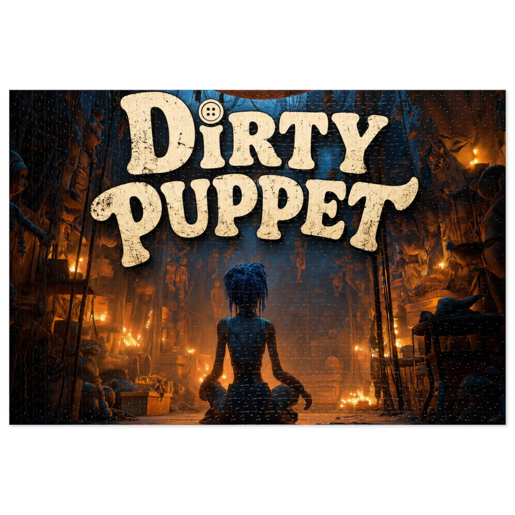 Dirty Puppet Jigsaw Puzzle with Tin — Snake Eyes from Behind