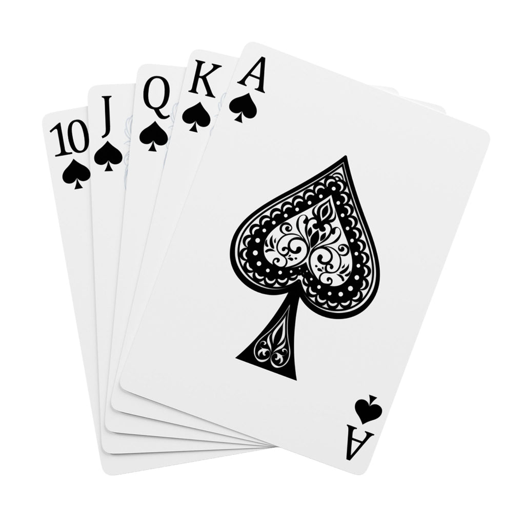 Green Lounge Poker Playing Cards — Vintage Martini Casino Deck