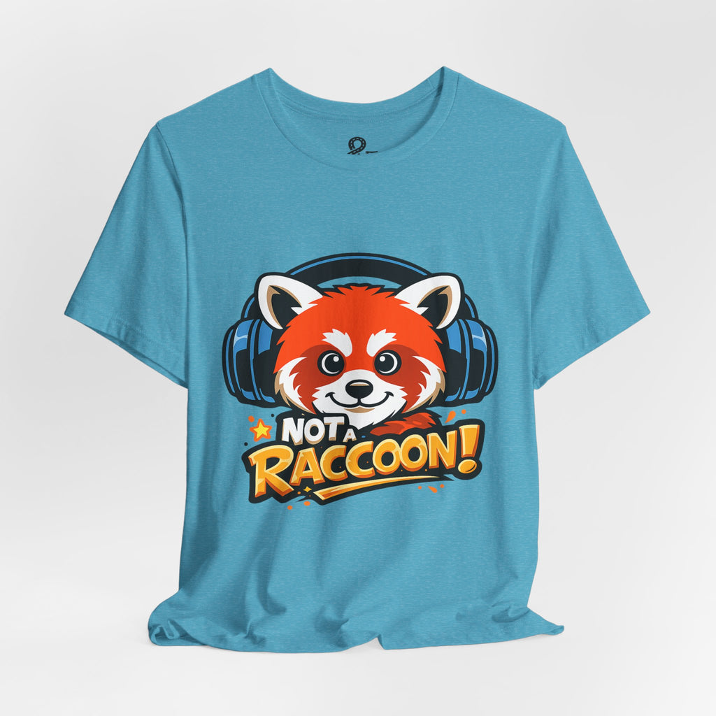 Not a Raccoon! Red Panda Graphic Tee — Loosely Based on EDM