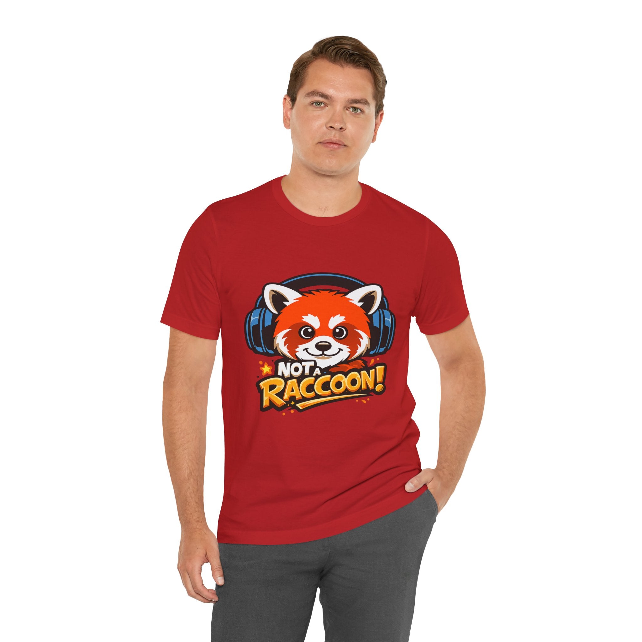 Not a Raccoon! Red Panda Graphic Tee — Loosely Based on EDM
