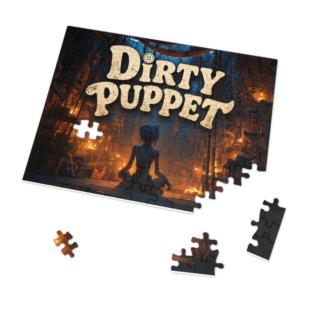 Dirty Puppet Jigsaw Puzzle with Tin — Snake Eyes from Behind