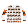 Bonk Pattern Sweatshirt — Retro Graphic Lightweight Pullover