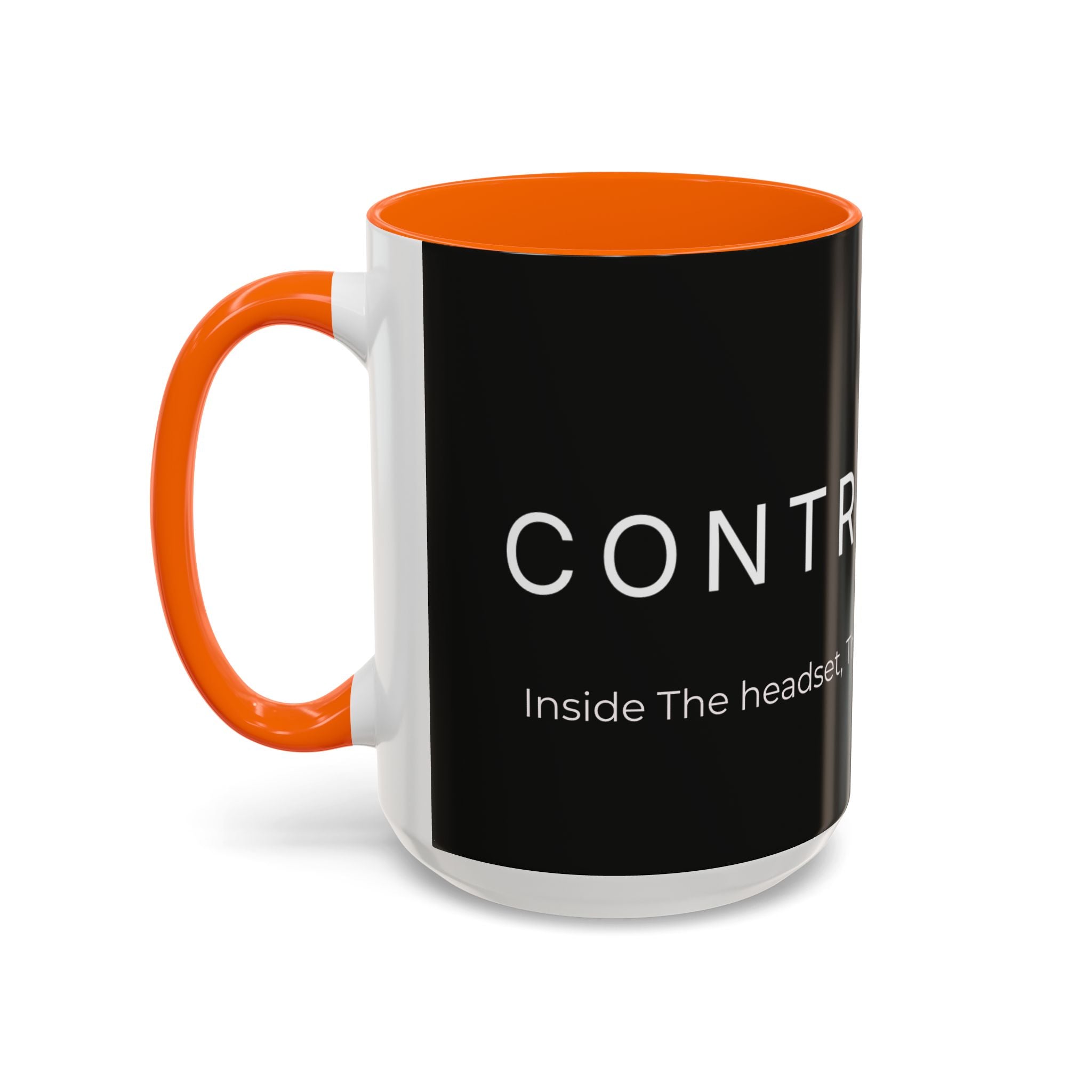 Accent Coffee Mug — Contraband Band Logo Black Ceramic Mug (11/15oz)