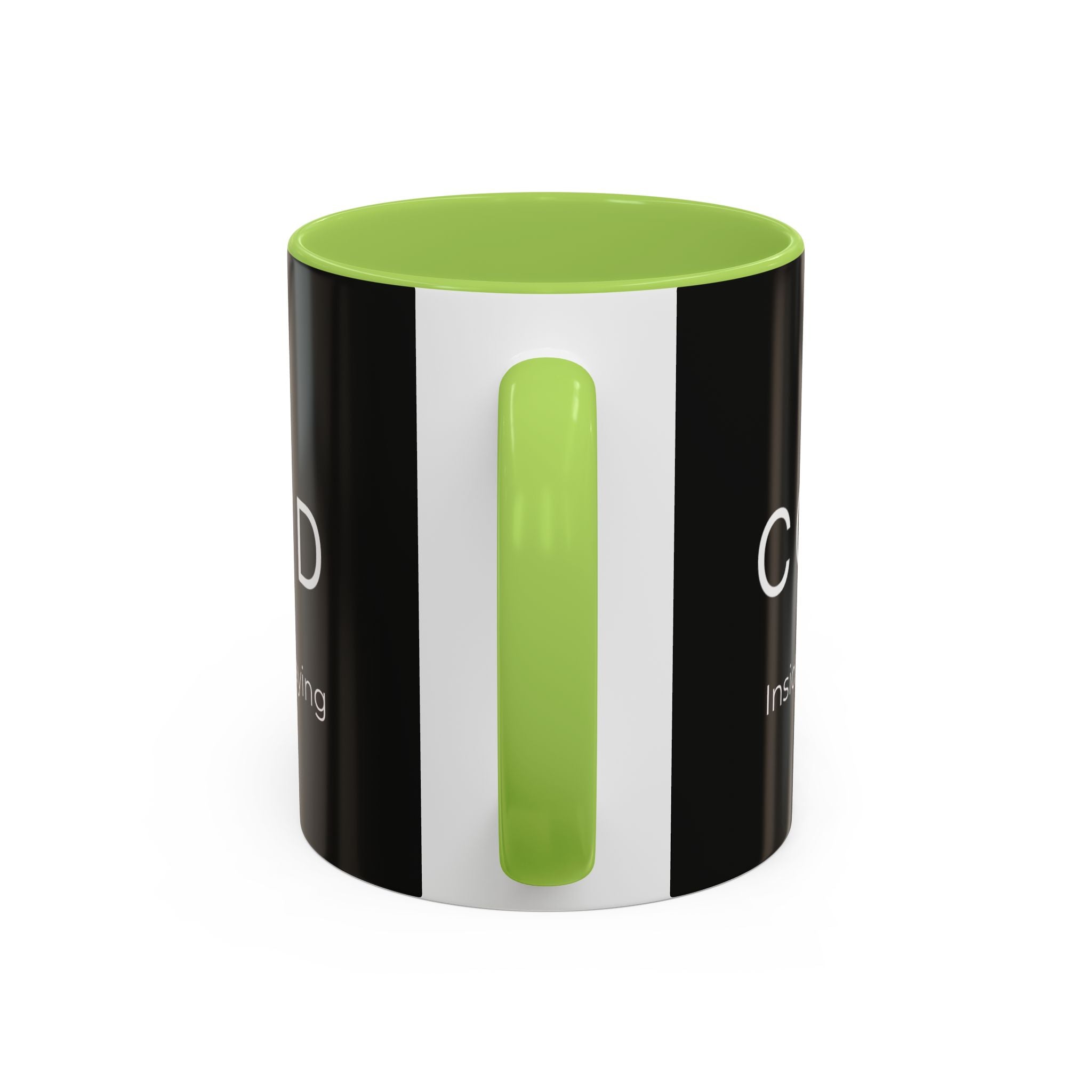 Accent Coffee Mug — Contraband Band Logo Black Ceramic Mug (11/15oz)