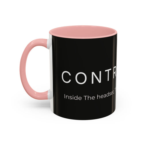 Accent Coffee Mug — Contraband Band Logo Black Ceramic Mug (11/15oz)