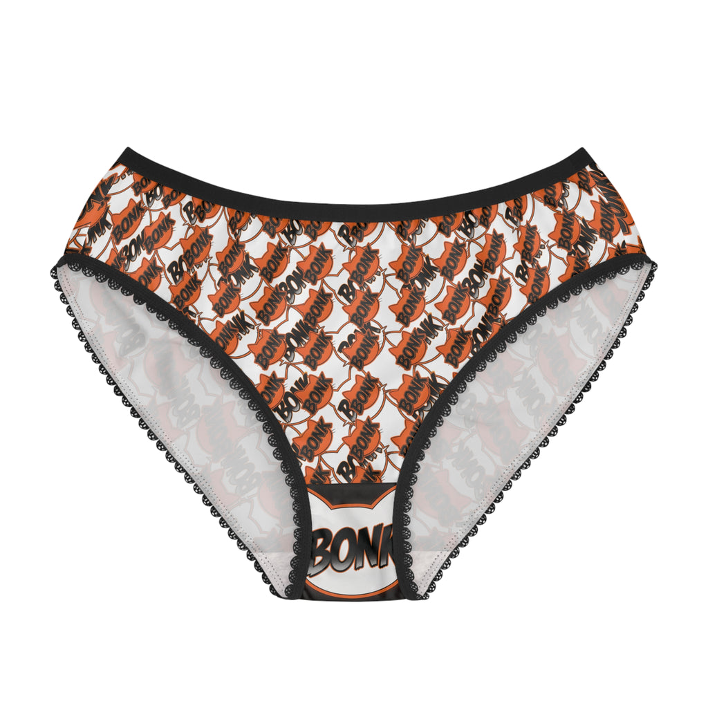 Graphic Briefs — Retro Comic 'Bonk' Pattern Women's Underwear