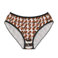 Graphic Briefs — Retro Comic 'Bonk' Pattern Women's Underwear