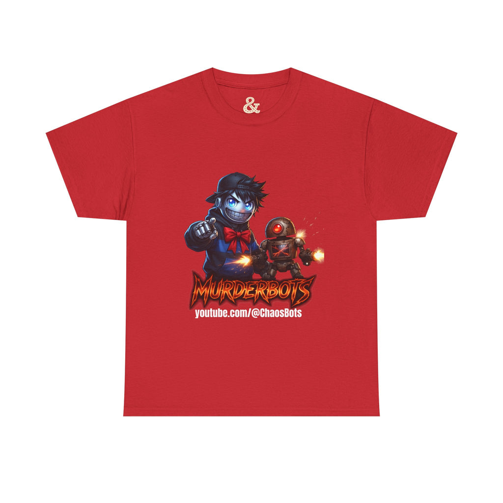 Murderbots Graphic Tee — YouTube ChaosBots Gaming Shirt