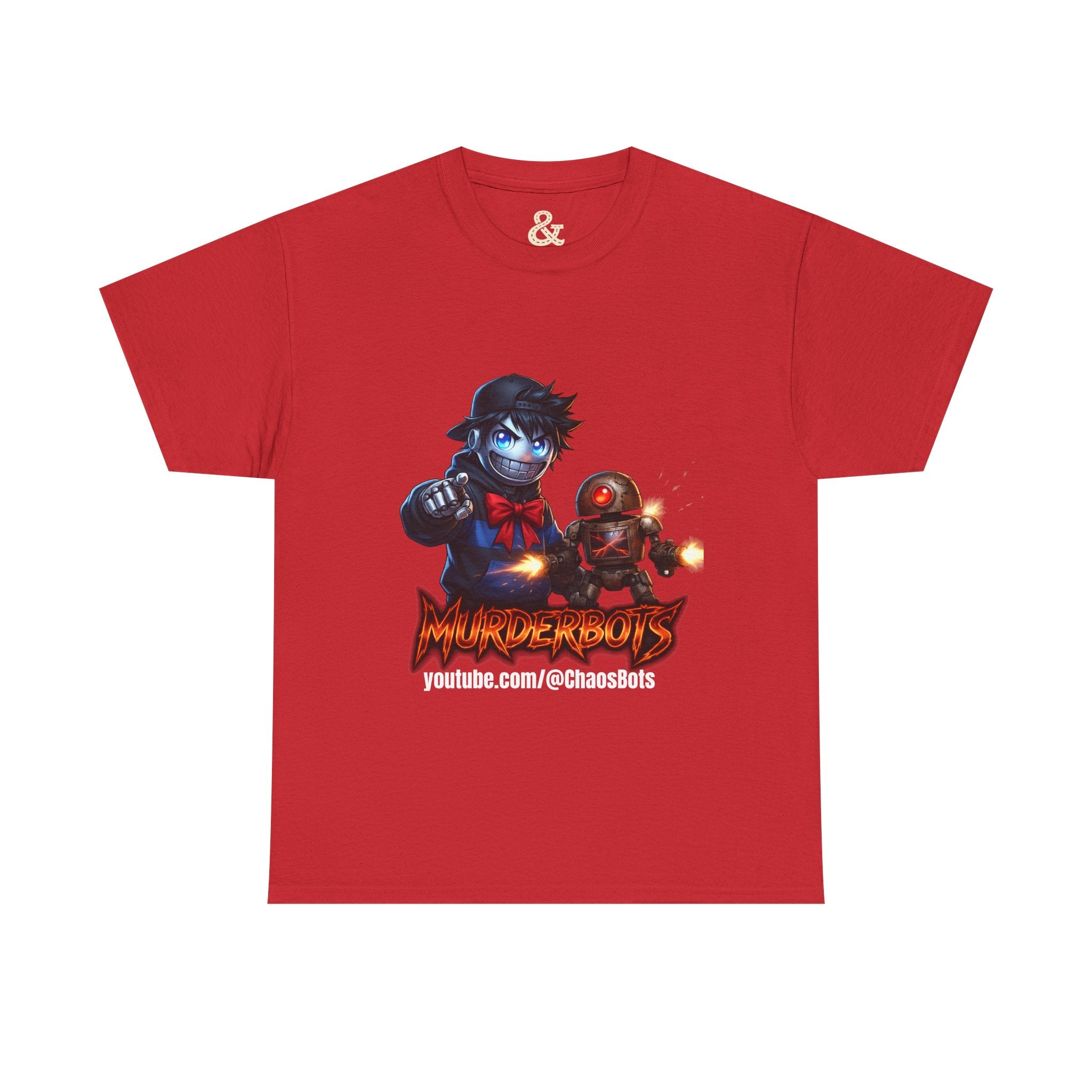 Murderbots Graphic Tee — YouTube ChaosBots Gaming Shirt